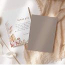 Suche nach boho chic karten Danke