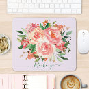 Suche nach blumenmotiv mousepads Rosa