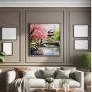 Suche nach asiatische landschaft poster Sakura