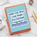 Suche nach es tut mir leid aufkleber Boot