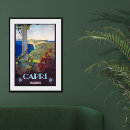 Suche nach capri poster Vintag