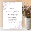 Suche nach lavender wedding einladungen Klassisch