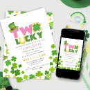 Suche nach shamrock einladungen Vierblattklee