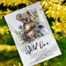 Suche nach wild one geburtstag einladungen Waldland