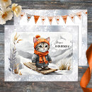 Suche nach katze im schnee poster Illustration