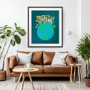 Suche nach planeten kunst poster Erde