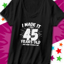 Suche nach 45 jahre alt tshirts Spaß