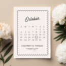 Suche nach kalender einladungen Schwarz und weiß