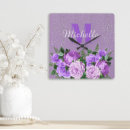 Suche nach purple wanduhren Silver glitter