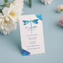 Suche nach dragonfly visitenkarten Aquarell