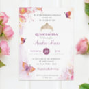 Suche nach eleganter schmetterling einladungen Quinceañera