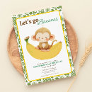 Suche nach affe mit banane einladungen Für kinder