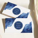 Suche nach ozean blau visitenkarten Aquarell