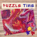 Suche nach heiß puzzle Rot