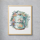 Suche nach vintager kaffee poster Aquarell