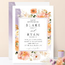 Suche nach botanical wedding einladungen Watercolor floral