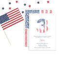 Suche nach usa flagge einladungen Sterne und streifen