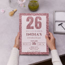 Suche nach 26 geburtstag einladungen Modern