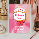 Suche nach vegas bachelorette einladungen Aquarell