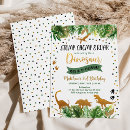 Suche nach dinosaur birthday einladungen Junge dinosaurier party