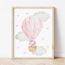 Suche nach rosa heißluftballon poster Baby girl