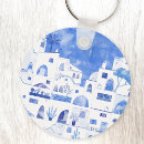 Suche nach santorini schlüsselanhänger Aquarell