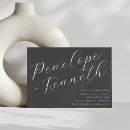 Suche nach charcoal einladungen Elegant