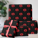Suche nach mohn geschenkpapier Schwarz