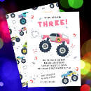 Suche nach monster trucks einladungen Modern