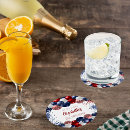 Suche nach rot weiß und untersetzer Amerikanische flagge