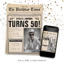 Suche nach lustiger alter mann einladungen 50