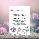 Suche nach bienen geburtstag einladungen Wildblumen