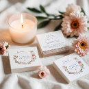 Suche nach feld blumen visitenkarten Wildblumen