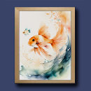 Suche nach goldfish poster Malerei