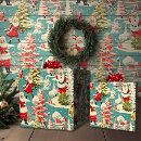 Suche nach altmodisches weihnachten geschenkpapier Vintage