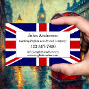 Suche nach britisch visitenkarten Lehrer