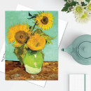 Suche nach vincent van gogh sonnenblumen postkarten Gelb