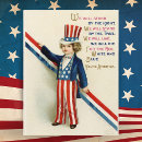 Suche nach uncle sam postkarten Rot weiß und blau