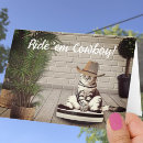 Suche nach cowboy katze karten Lustig