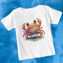 Suche nach rote krabbe tshirts Krebstiere