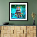 Suche nach niedliche roboter poster Sci fi