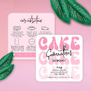 Suche nach rosa hochzeitstorte visitenkarten Modern