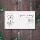 Suche nach wilde blumen visitenkarten Boss