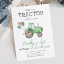 Suche nach tractor birthday einladungen Zugmaschine