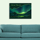 Suche nach northern lights poster Grün