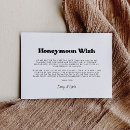 Suche nach flitterwochen einladungen Schwarz weiß