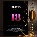 Suche nach achtzehnter geburtstag einladungen Schwarz