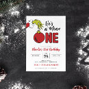 Suche nach kids christmas party einladungen First birthday