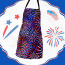 Suche nach american flag schürzen Rot blau