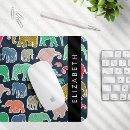 Suche nach bunter elefant mousepads Elefantenmuster